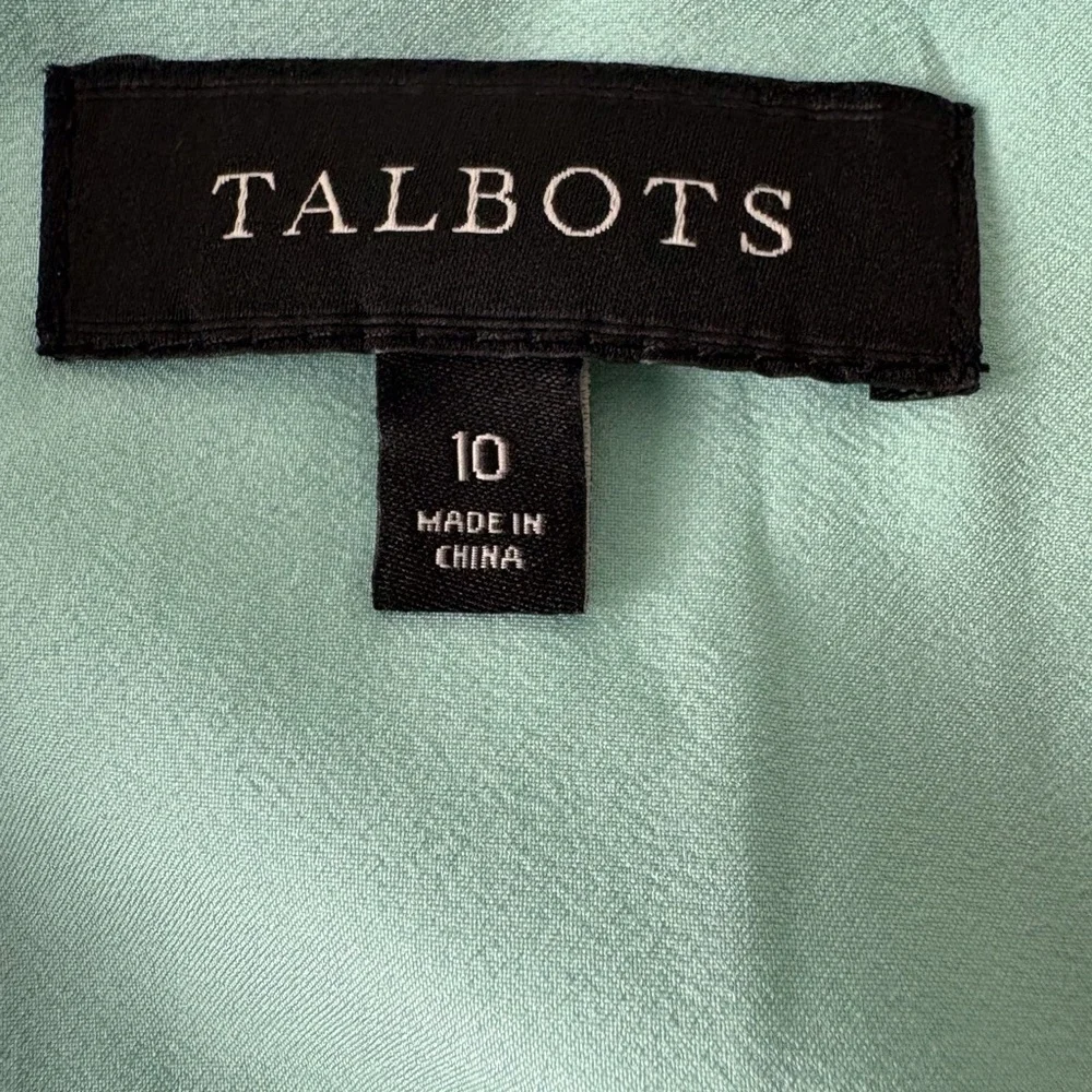 Talbots A-Line Skirt Size 10 All‎ Over Print Boho Preppy Colorful Cottagecore
